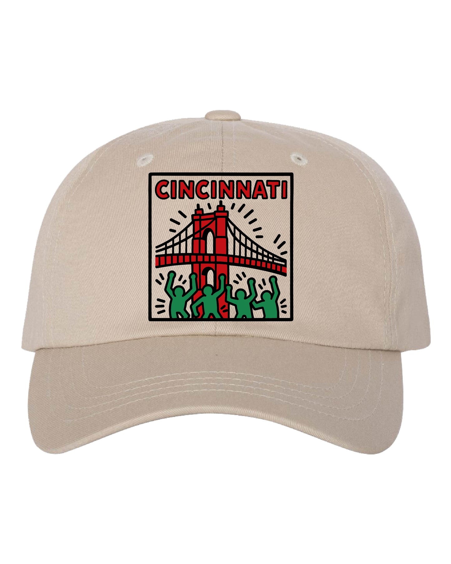 Cincinnati x Haring-Inspired Dad Cap