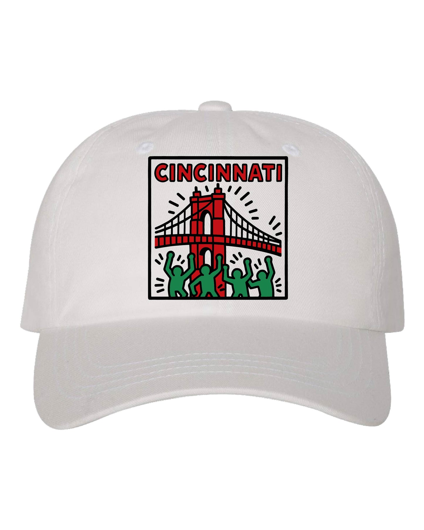 Cincinnati x Haring-Inspired Dad Cap