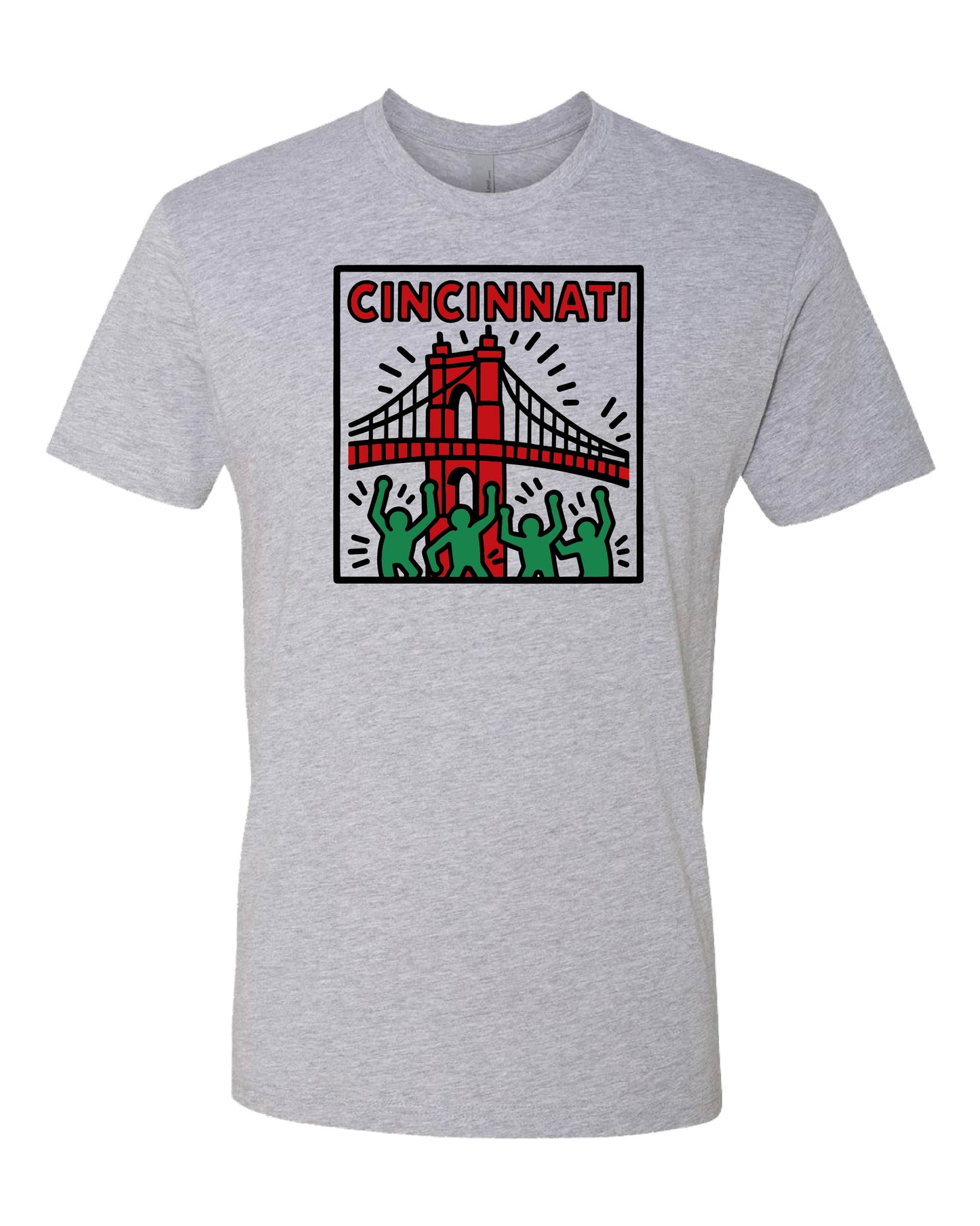 Keith Haring–Inspired City Tee – Cincinnati