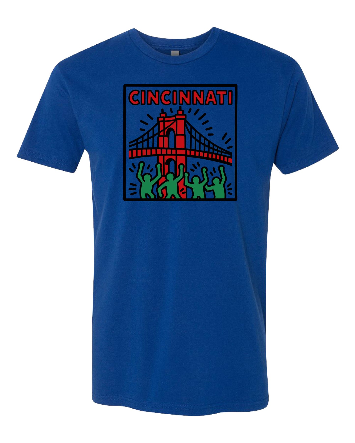Keith Haring–Inspired City Tee – Cincinnati