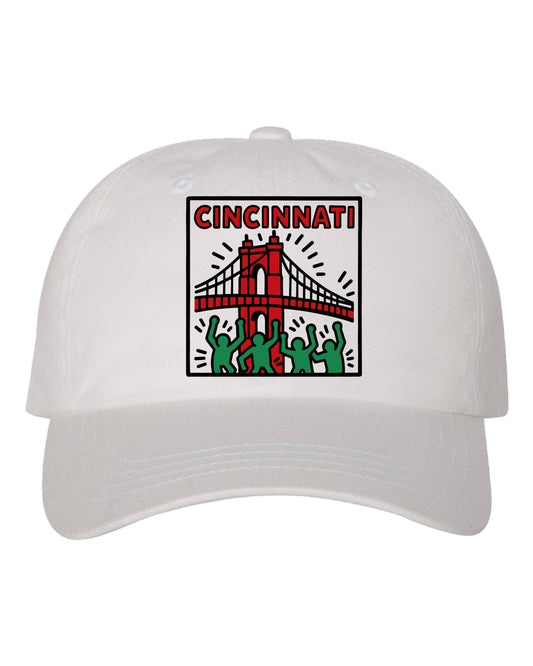 Cincinnati x Haring-Inspired Dad Cap