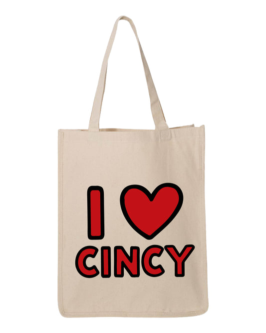 Keith Haring–Inspired Canvas Tote Bag – Cincinnati